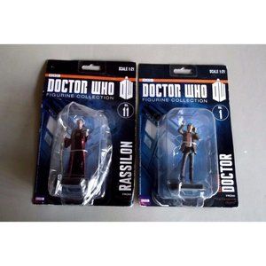 Doctor Who Figurine Collection 2 Figurines  Eleventh Doctor #1,Rassilon #11